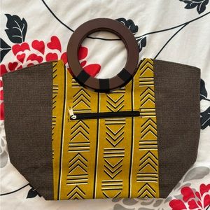 Solid bag african style